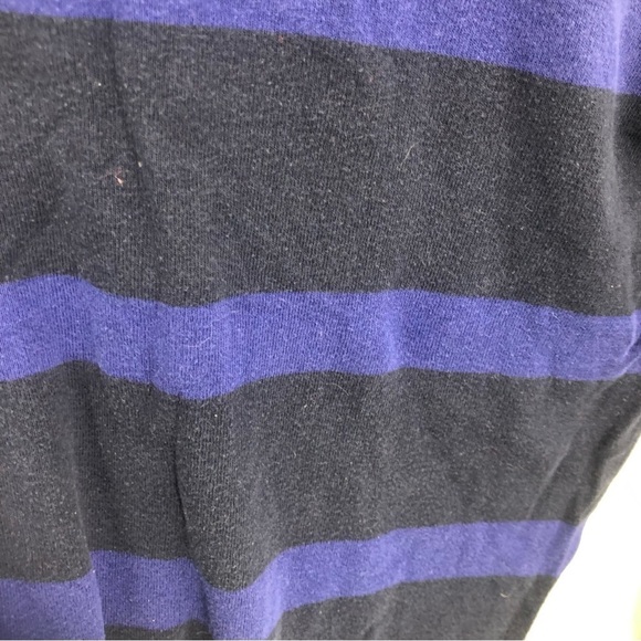 Gap Women's purple striped long sleeve top Super soft size medium - Picture 7 of 8